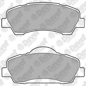 DELPHI LP2485 Fren Balatasi On (132mm) C-Elysee 301 308 13- (Kulakli)